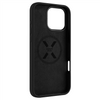 Fixed | MagFlow | Back Cover | Apple | iPhone 16 Pro Max | Silicone | Black
