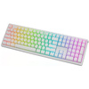 Klawiatura do gier bezprzewodowa Ducky Zero 6108 Pure White - MX2A Brown (US) 