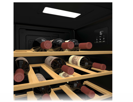 Candy Wine Cooler | CWC023 | Energy efficiency class G | Free standing | Bottles capacity 23 | Black