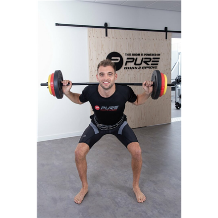 Pure2Improve | Weight Lifting Belt, Medium | P2I200798 | Black