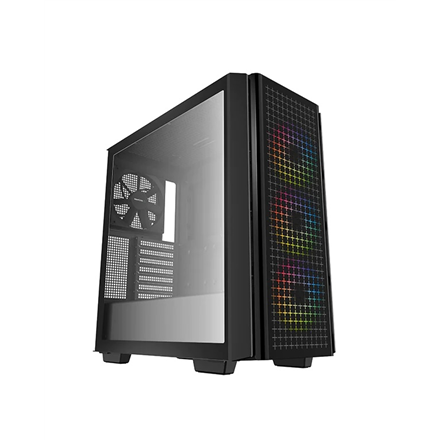 DeepCool CG540 Midi-Tower - schwarz
