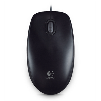 Logitech Mouse B100 Optical Black