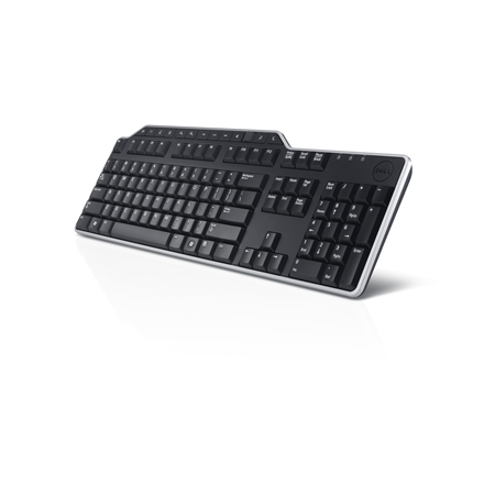 Dell KB-522 Multimedia Wired The Dell™ KB522 Wired Business Multimedia Keyboard has a newly refreshed ID and a sturdy/robust design with mid-profile keycap for great typing experience, quiet acoustics and durability for daily business usage. In addition, 