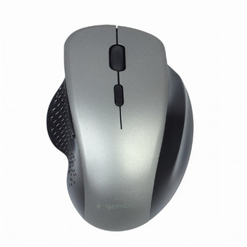 Gembird Wireless Optical mouse MUSW-6B-02-BG  USB Optical mouse Black-Spacegrey