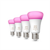 Philips Hue WCA 6,5W A60 E27 4pcs pack Philips Hue Hue WCA 6.5W A60 E27, 4pcs pack E27 6.5 W RGBW 2000-6500K Bluetooth and Zigbee