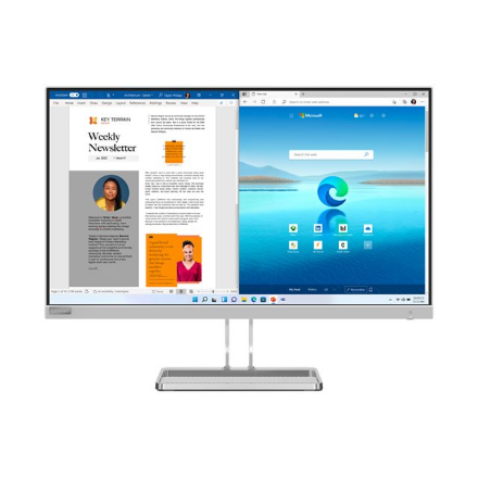 Lenovo | L27i-4A | 27 " | In-plane switching | 16:9 | 100 Hz | 1 ms | 1920 x 1080 pixels | 300 cd/m² | HDMI ports quantity 2 | Cloud Grey | Warranty 36 month(s)