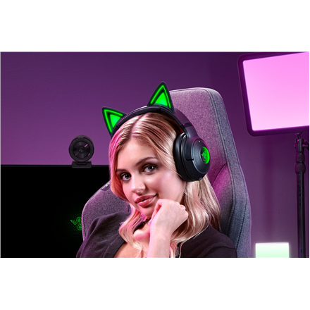 Razer Headset | Kraken Kitty V2 BT | Bluetooth | Over-ear | Microphone | Noise canceling | Wireless | Black