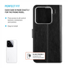 Fixed Opus | Book Case | Xiaomi | 15 | Leather | Black