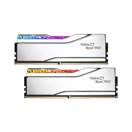 G.Skill Trident Z5 Royal Neo | 32 (2x16GB) GB | DDR5 | 6400 MHz | PC/server | Registered No | ECC No