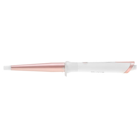 Adler Conical curling iron | AD 2119 | Barrel diameter 12-25 mm | Temperature (min) 120 °C | Temperature (max) 200 °C | Number of heating levels 5 | 45 W | White/Pink