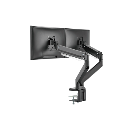 Digitus Desk Mount | DA-90427 | Adjustable Height, Rotate, Tilt, Swivel | 15-35 " | Maximum weight (capacity) 2x15 kg | Black