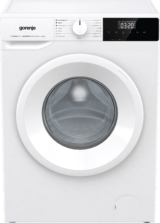 Washing Machine | WNHPI72SCS | Energy efficiency class C | Front loading | Washing capacity 7 kg | 1200 RPM | Depth 47 cm | Width 60 cm | Display | LCD | Steam function | White