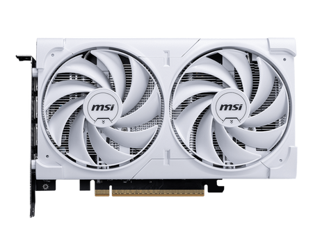MSI GeForce RTX 5060 8G VENTUS 2X OC WHITE | NVIDIA | 8 GB | GeForce RTX 5060 | GDDR7 | HDMI ports quantity 1 | PCI Express Gen 5 x16 (uses x8)