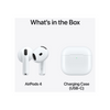 Apple | AirPods 4 | Wireless | In-ear | Noise canceling | Wireless | White