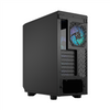 Fractal Design Meshify 2 Compact Lite RGB Side window Black TG Light Mid-Tower Power supply included No