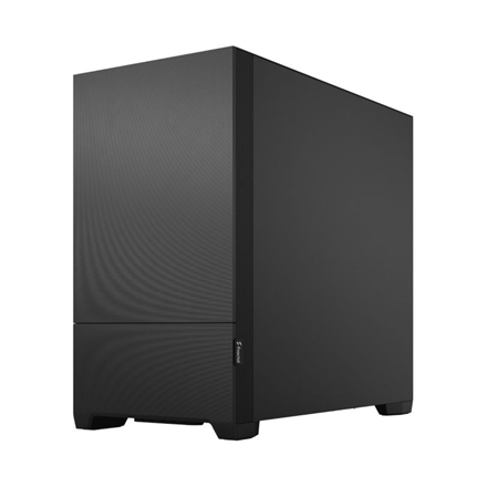 Fractal Design Pop Mini Silent Solid Micro-ATX-Gehäuse, gedämmt - schwarz