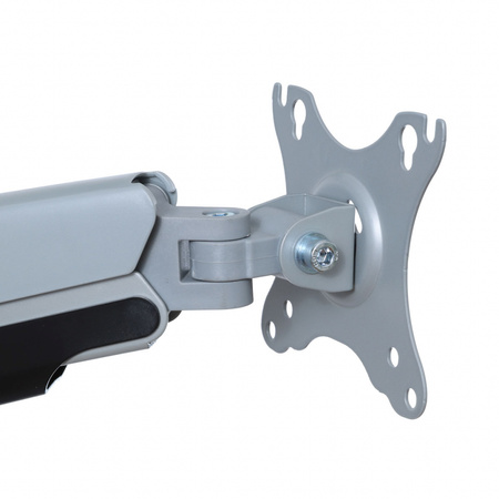 UCHWYT BIURKOWY GAZOWY DO 2 MONITORÓW LED/LCD 17-35" L-36HD ART  1-15kg 1xUSB-A 1xUSB-C 3.0 HEAVY DUTY