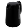 Adler Kettle | AD 1380b | Electric | 2200 W | 1 L | Polypropylene | 360° rotational base | Black