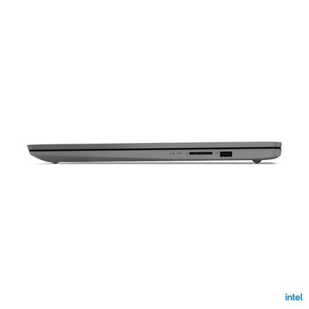 Lenovo Essential V17 IRU | Iron Grey | 17.3 " | IPS | FHD | 1920 x 1080 pixels | Anti-glare | Intel Core i5 | i5-13420H | 8 GB | Soldered DDR4 | 256 GB | Intel UHD Graphics | Windows 11 Pro | 802.11ax | 5.2 | English | Warranty 24 month(s) | Battery warra