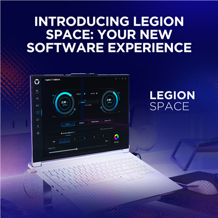 Lenovo Legion 7 16IAX10 | Glacier White | 16 " | OLED | WQXGA | 2560 x 1600 pixels | Intel Core Ultra 9 | 275HX | 32 GB | CSODIMM DDR5 | Solid-state drive capacity 2000 GB | NVIDIA GeForce RTX 5070 | GDDR7 | 8 GB | Windows 11 Home | 802.11be | Bluetooth v