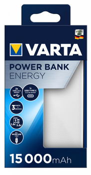 POWER BANK ENERGY 15000mAh VARTA
