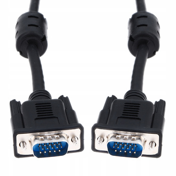 Kabel D-SUB VGA-VGA do monitora 3M Przewód FULL HD
