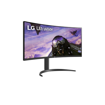 LG Curved UltraWide Monitor 34WP65CP-B  34 " VA QHD 3440 x 1440 21:9 5 ms 300 cd/m² Black 160 Hz HDMI ports quantity 2