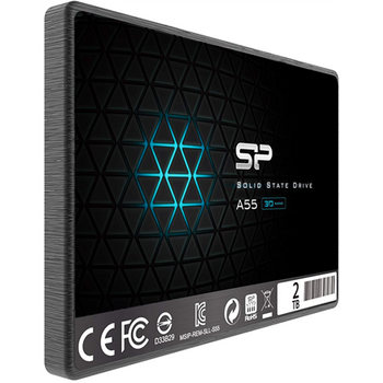 Silicon Power Ace A55 2000 GB SSD form factor 2.5" SSD interface SATA III Write speed 450 MB/s Read speed 500 MB/s