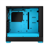 Fractal Design Pop Air RGB  Side window Cyan Core TG Clear Tint ATX, mATX, Mini ITX Power supply included No