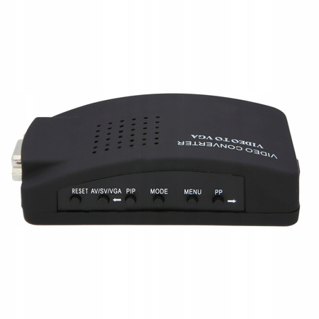 KONWERTER SYGNAŁU S-VIDEO CVBS VGA AV - VGA ZESTAW