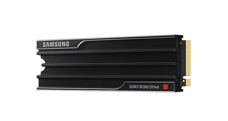 Samsung 9100 PRO Series NVMe SSD, PCIe 5.0 M.2 Typ 2280 mit Kühlkörper - 1 TB
