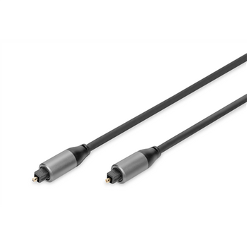 Digitus TOSLINK CABLE M/M, Digital Audio DB-510510-010-S 1 m, Black