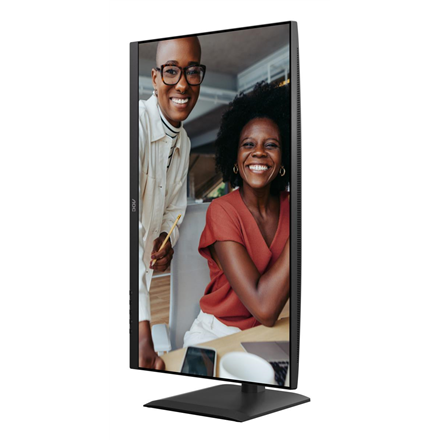 AOC U27E4CV | 27 " | IPS | UHD | 16:9 | 60 Hz | 4 ms | 3840 x 2160 pixels | 400 cd/m² | HDMI ports quantity 2 | Black