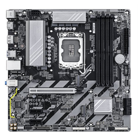 Gigabyte B860M D3HP | Processor family Intel | Processor socket LGA1851 | DDR5 | Supported hard disk drive interfaces M.2, SATA | Number of SATA connectors 4