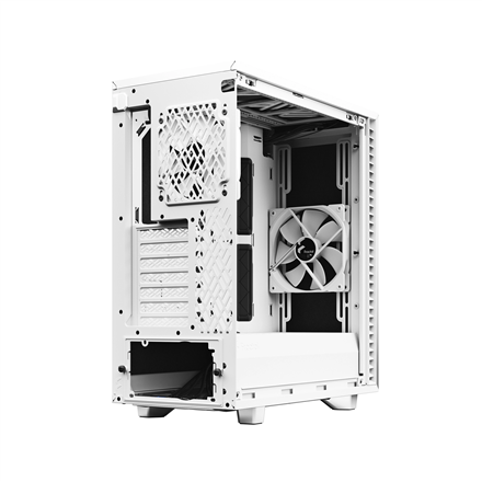 Fractal Design Define 7 Compact White  Mid-Tower Power supply included No