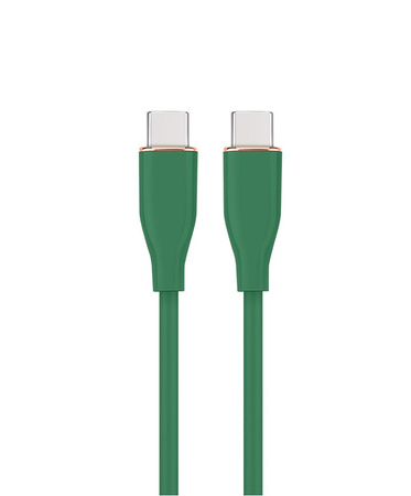 Kabel USB 2.0 CM/CM 60W PD 1.5m Gembird zielony