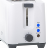 Adler Toaster AD 3216 Power 750 W Number of slots 2 Housing material Plastic White
