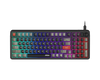 MSI FORGE GK110 US | Gaming keyboard | Wired | US | Black | USB 2.0 | Membrane