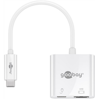 Goobay USB-C HDMI Adapter (4k 60 Hz)  62110 White