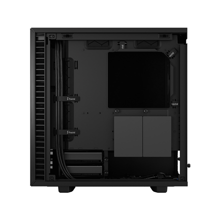 Fractal Design Define 7 Mini Black Solid Micro-ATX Gehäuse , schallgedämmt - schwarz