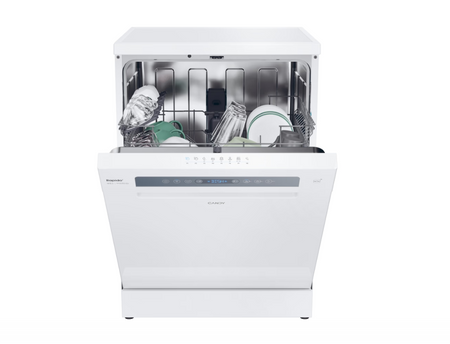 Candy Dishwasher | CF 3C7F0W | Free standing | Width 60 cm | Number of place settings 13 | Number of programs 8 | Energy efficiency class C | Display | White