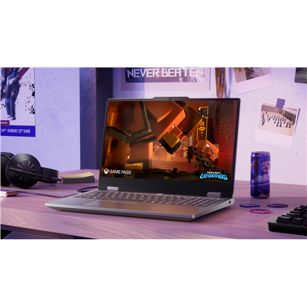 Lenovo LOQ 15IRX10 | Luna Grey | 15.6 " | IPS | FHD | 1920 x 1080 pixels | Anti-glare | Intel Core i5 | i5-13450HX | 16 GB | SO-DIMM DDR5 | Solid-state drive capacity 1000 GB | NVIDIA GeForce RTX 5060 | GDDR7 | 8 GB | Windows 11 Home | 802.11ax | Bluetoot