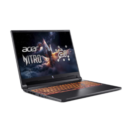 Acer | Nitro V 16 AI ANV16-42-R1PE | Shale Black | 16 " | IPS | WUXGA | 1920 x 1200 pixels | AMD Ryzen 5 | 240 | 16 GB | DDR5 | Solid-state drive capacity 512 GB | NVIDIA GeForce RTX 5050 | GDDR7 | 8 GB | Windows 11 Home | 802.11ax | Bluetooth version 5.3