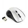 Gembird MUSW-4B-02-BS  Wireless optical mouse, black/silver Gembird
