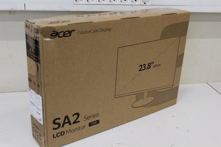 SALE OUT. Acer SA242YH1bi 24" IPS FHD,100Hz,4ms,1920x1080,250,HDMI,VGA,Black,2Y Warranty | Acer Warranty 24 month(s) | DAMAGED PACKAGING
