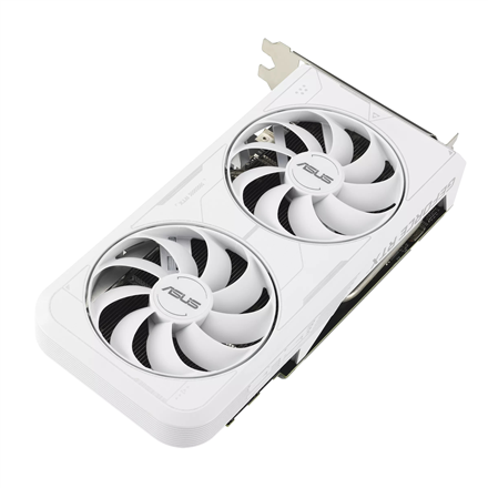 Asus DUAL-RTX3060TI-O8GD6X-WHITE NVIDIA, 8 GB, GeForce RTX 3060 TI, GDDR6X, PCI Express 4.0, HDMI ports quantity 1, Memory clock speed 19000 MHz