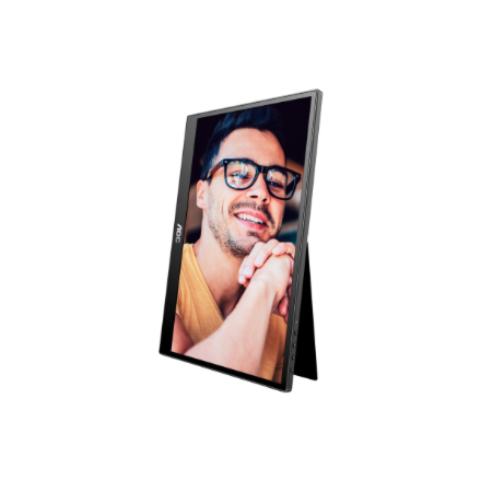 AOC 16T3EA | 16 " | IPS | FHD | 16:9 | 60 Hz | 4 ms | 1920 x 1080 pixels | 250 cd/m² | Black