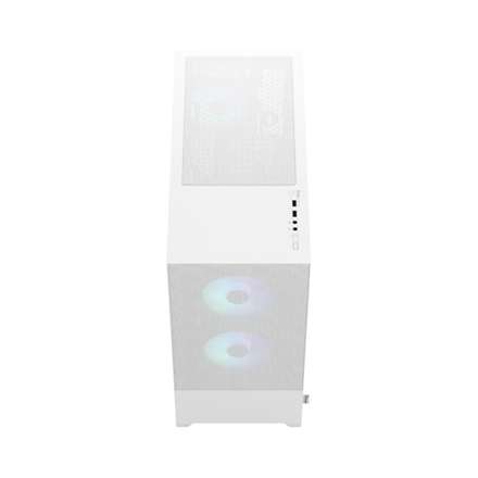 Fractal Design Pop Air RGB White TG Clear Tint Midi-Tower - weiß