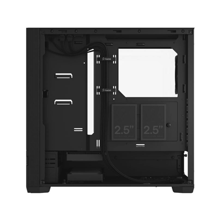 Fractal Design Pop Silent Side window Black TG Clear Tint ATX, mATX, Mini ITX Power supply included No