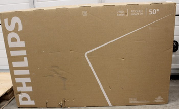 SALE OUT. Philips 50PUS7810/12 50" (126cm) QLED 4K TV | Philips 50PUS7810/12 | 50 | Smart TV | TITAN OS | UHD | Black | DAMAGED PACKAGING